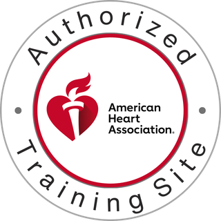 American Heart Association Authorized Training Site seal