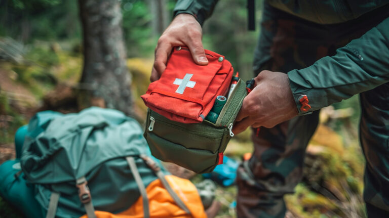 hiker first aid kit