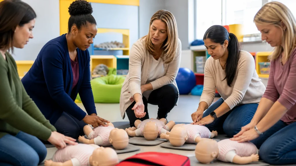 Designing CPR Classes for Daycare Workers in Troy to Meet AHA Standards