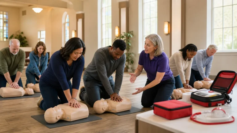Local CPR Classes in Raleigh NC for Church and Community Volunteers